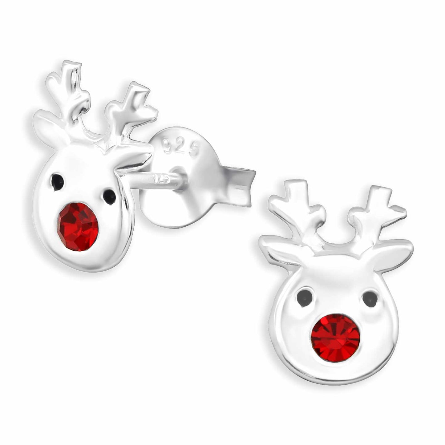 Kinder Ohrringe Rentier aus 925 Silber