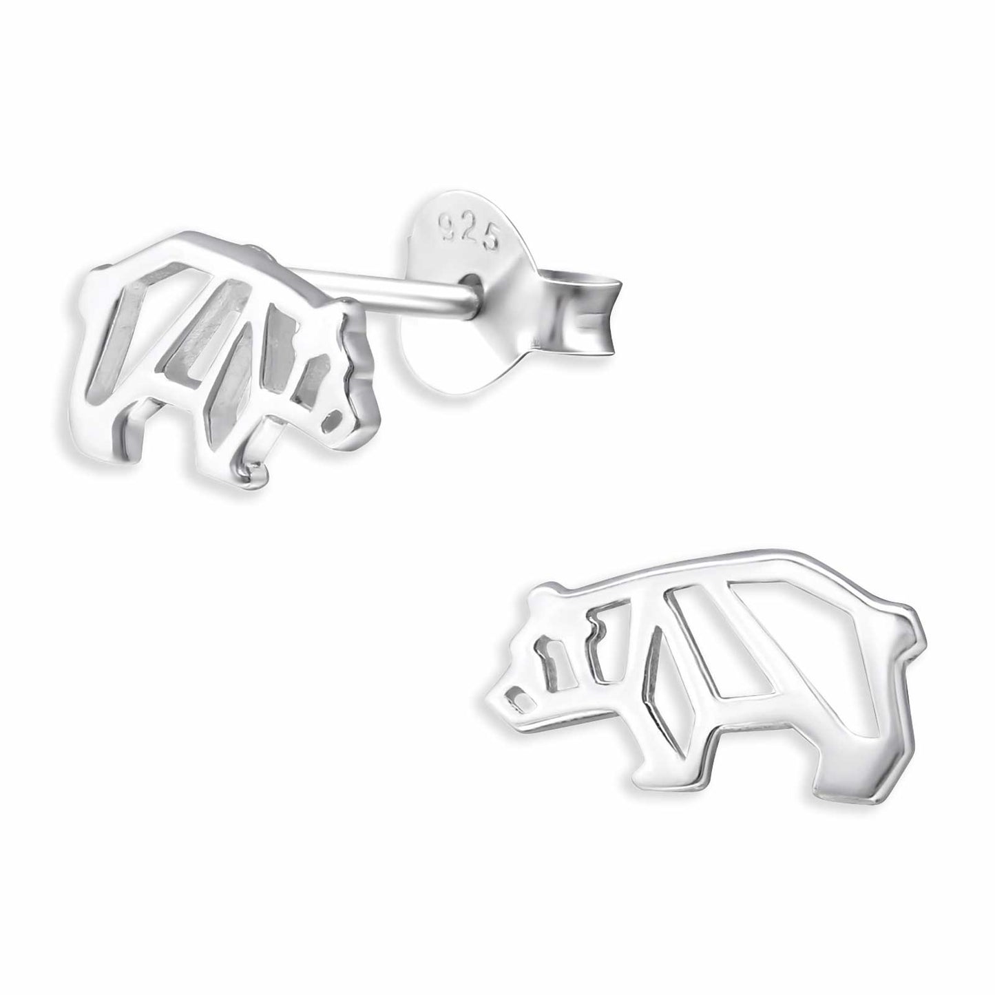 Kinder Ohrringe Bären aus 925 Silber