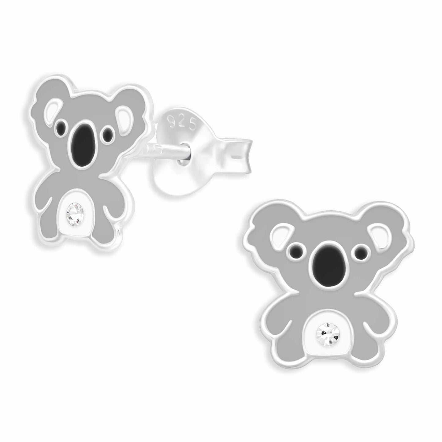 Kinder Ohrringe Koala aus 925 Silber