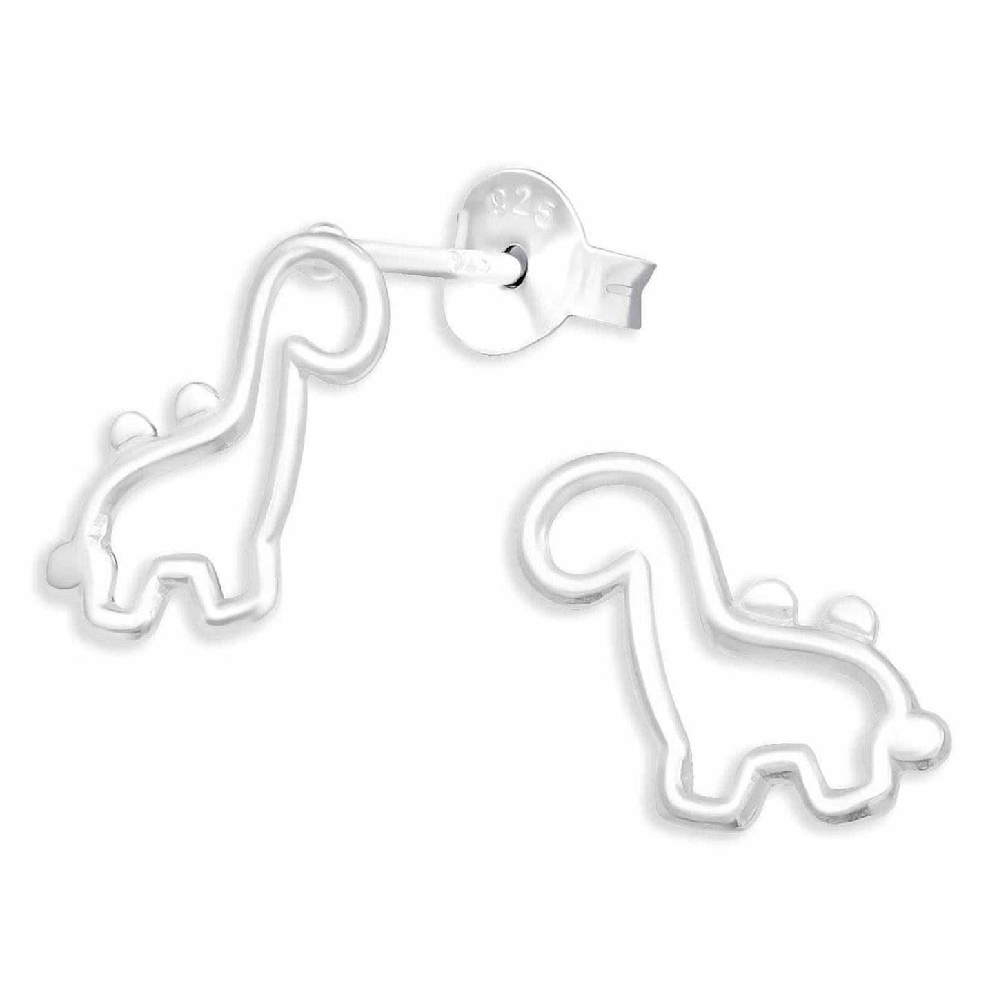 Kinder Ohrringe Dino aus 925 Silber