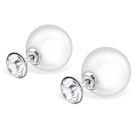 Kinder Ohrringe Kugel aus 925 Silber