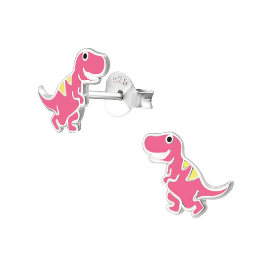 Jungen Ohrringe Dinosaurier aus 925 Silber