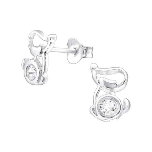 Kinder Ohrringe Hunde aus 925 Silber