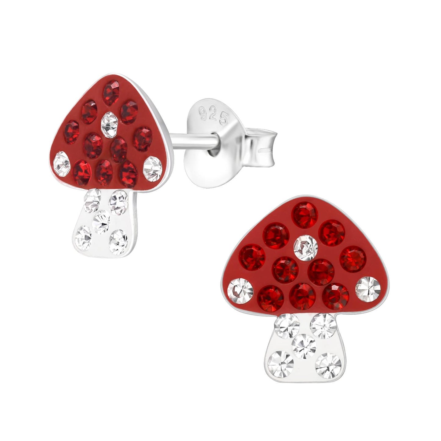 Kinder Ohrringe Pilz aus 925 Silber
