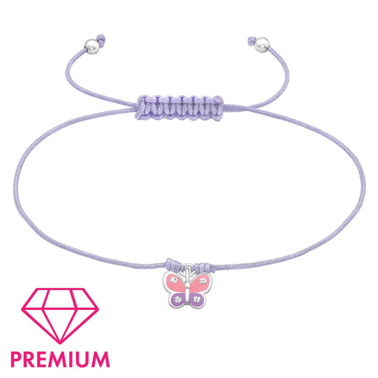 Kinder Armband Schmetterling aus 925 Silber