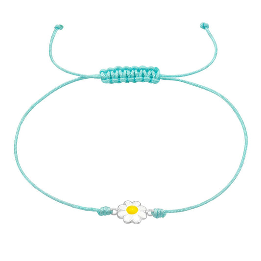 Kinder Armband Blume aus 925 Silber