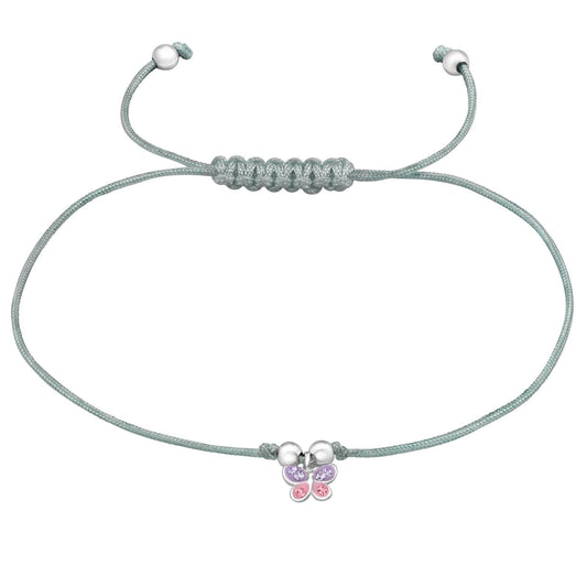 Kinder Armband Schmetterling aus 925 Silber
