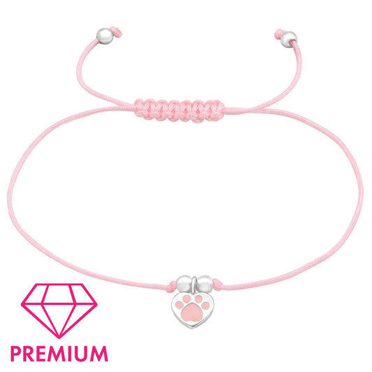 Kinder Armband Pfote aus 925 Silber