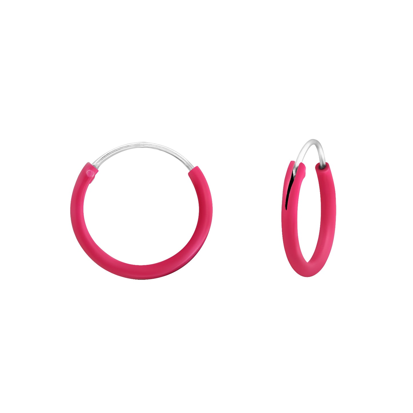 Kinder Creolen aus 925 Silber