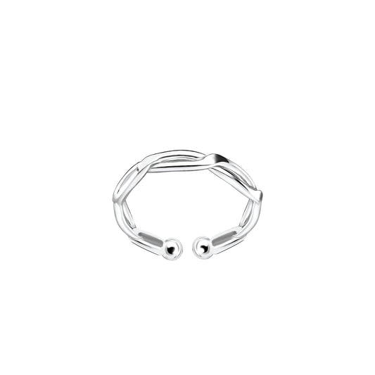 Kinder Ohrringe Runde Ohrklemme aus 925 Silber