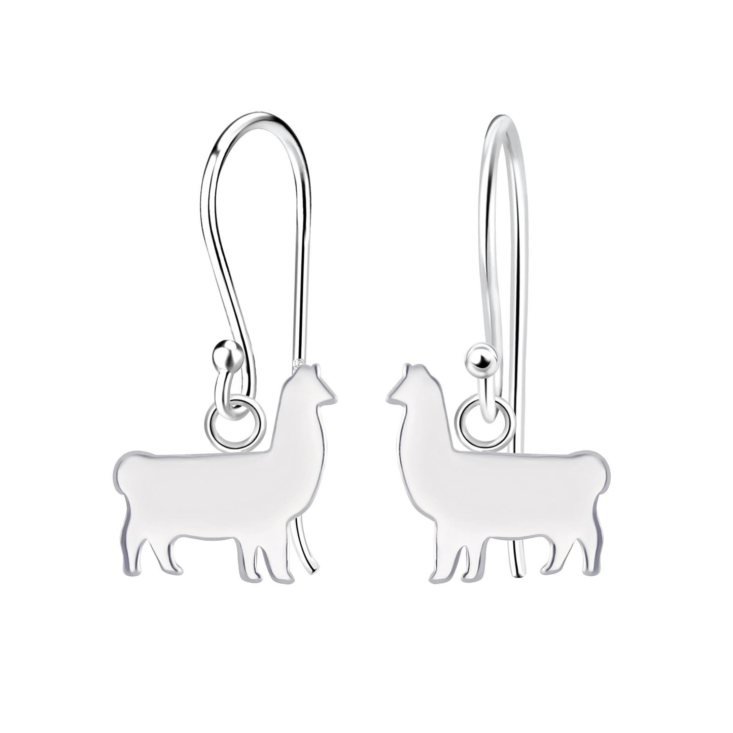 Kinder Ohrringe Lama aus 925 Silber