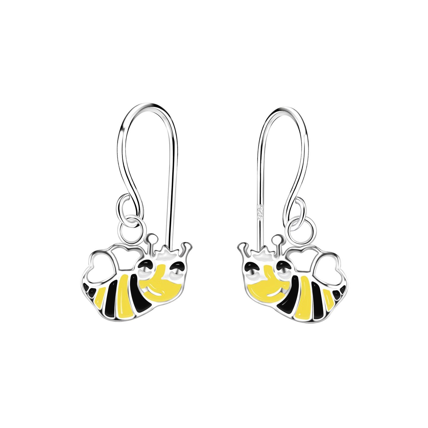 Kinder Ohrringe Bienen aus 925 Silber