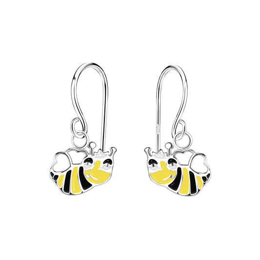 Kinder Ohrringe Bienen aus 925 Silber