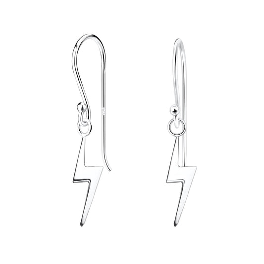 Kinder Ohrringe Blitz aus 925 Silber