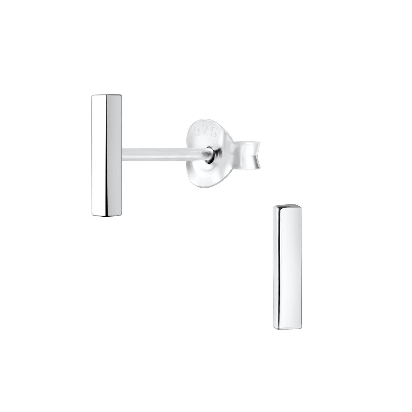 Kinder Ohrringe Stab aus 925 Silber