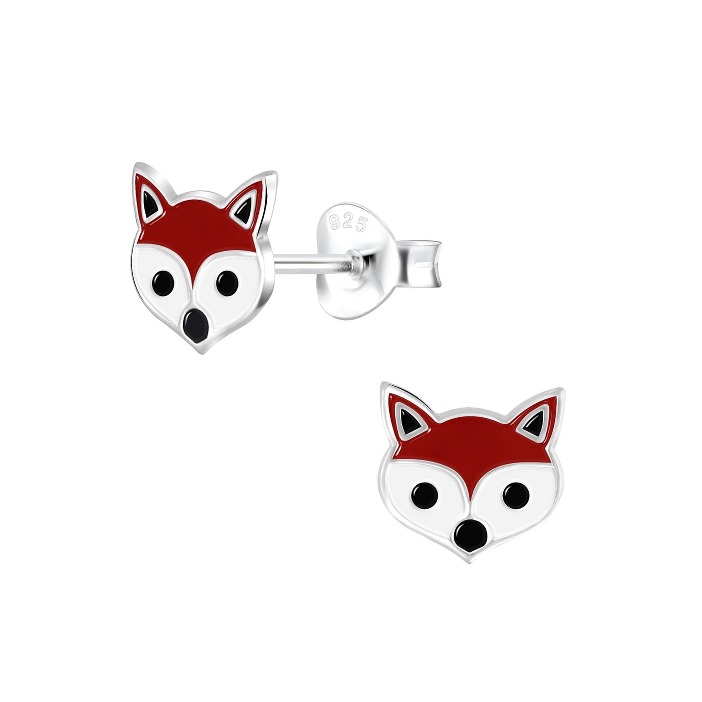 Kinder Ohrringe Fuchs aus 925 Silber