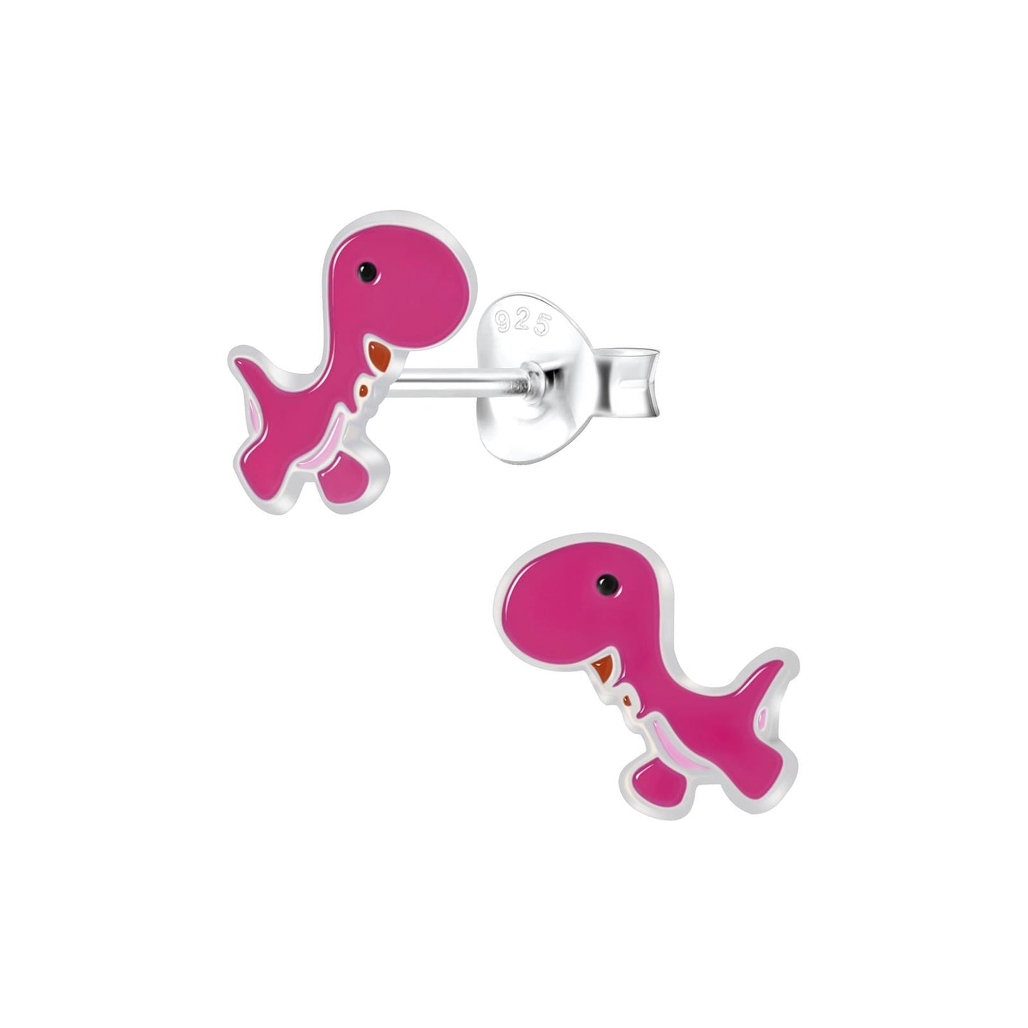 Jungen Ohrringe Dinosaurier aus 925 Silber