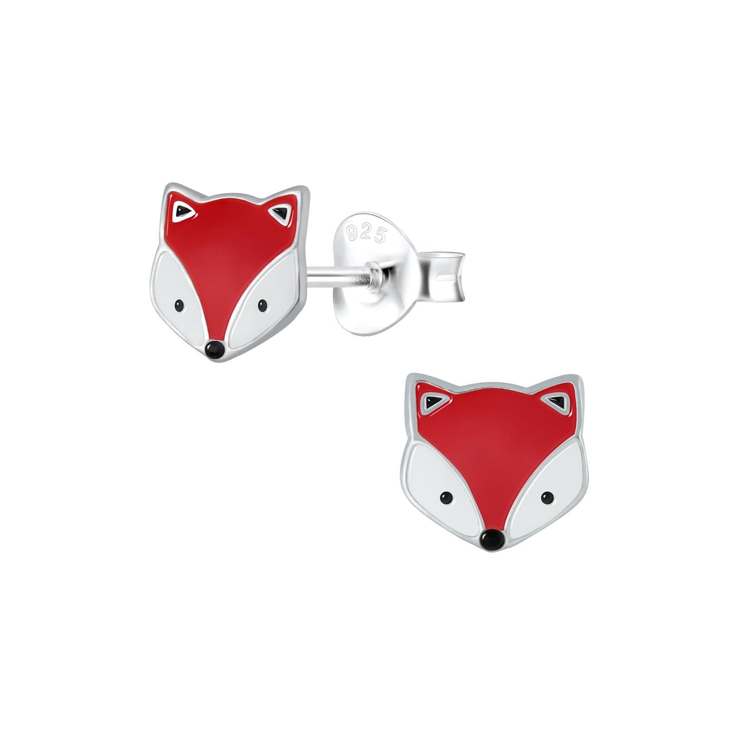 Kinder Ohrringe Fuchs aus 925 Silber