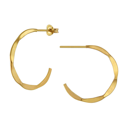 Kinder Creolen Halbcreolen aus 925 Silber