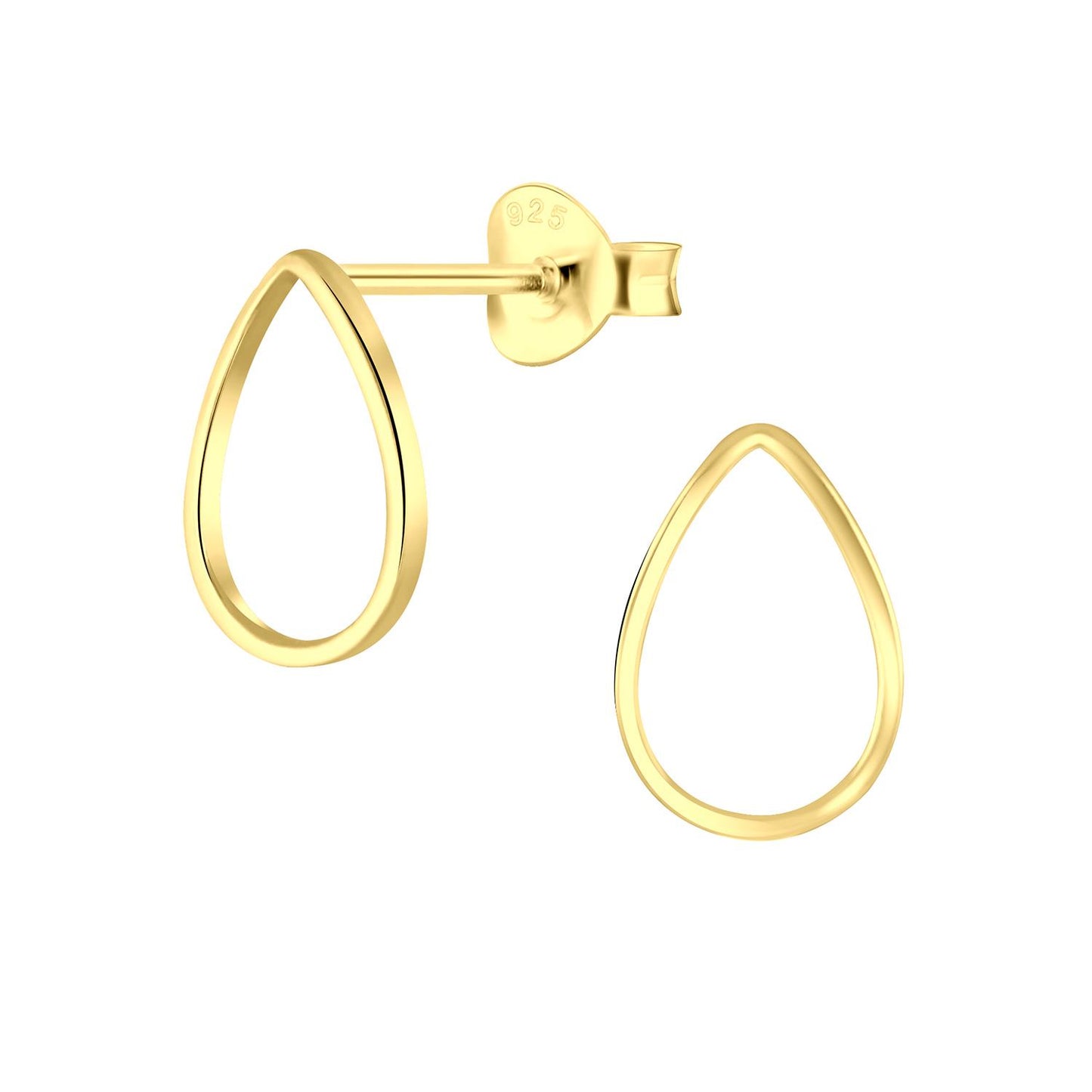 Kinder Ohrringe Tropfen aus 925 Silber