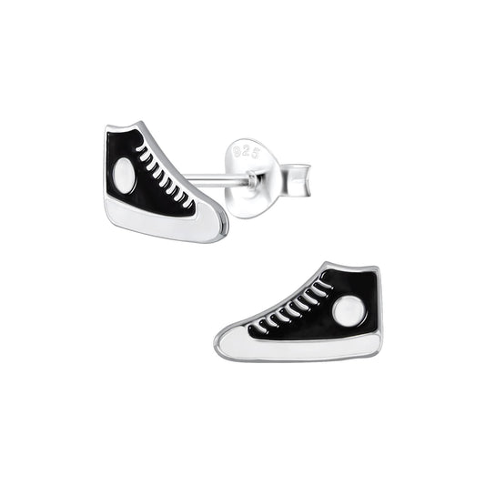 Kinder Ohrringe Sneaker aus 925 Silber
