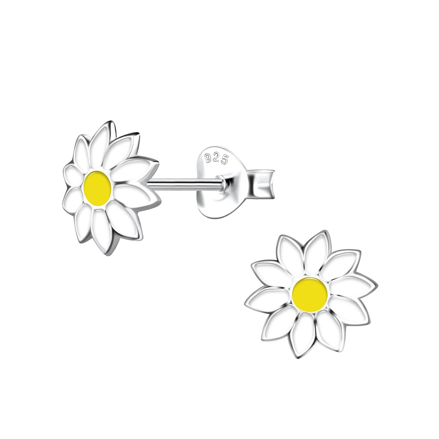 Mädchen Ohrringe Blumen aus 925 Silber