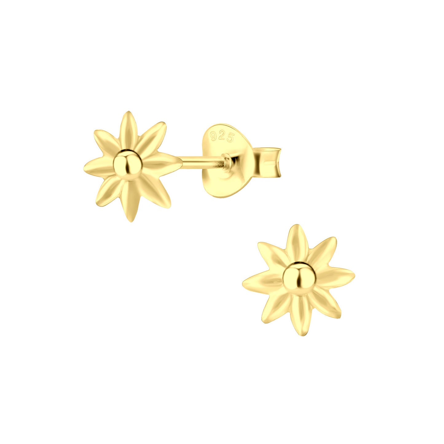 Mädchen Ohrringe Blumen aus 925 Silber