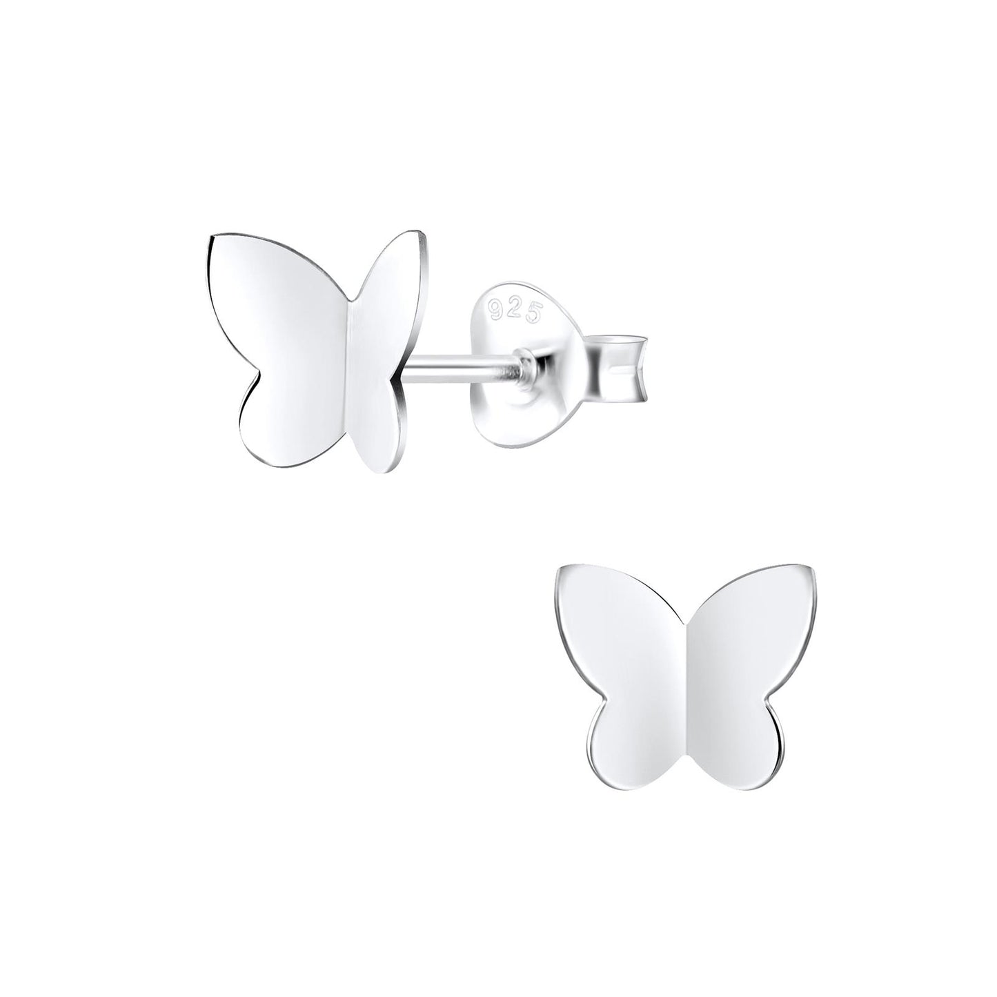 Mädchen Ohrringe Schmetterling aus 925 Silber
