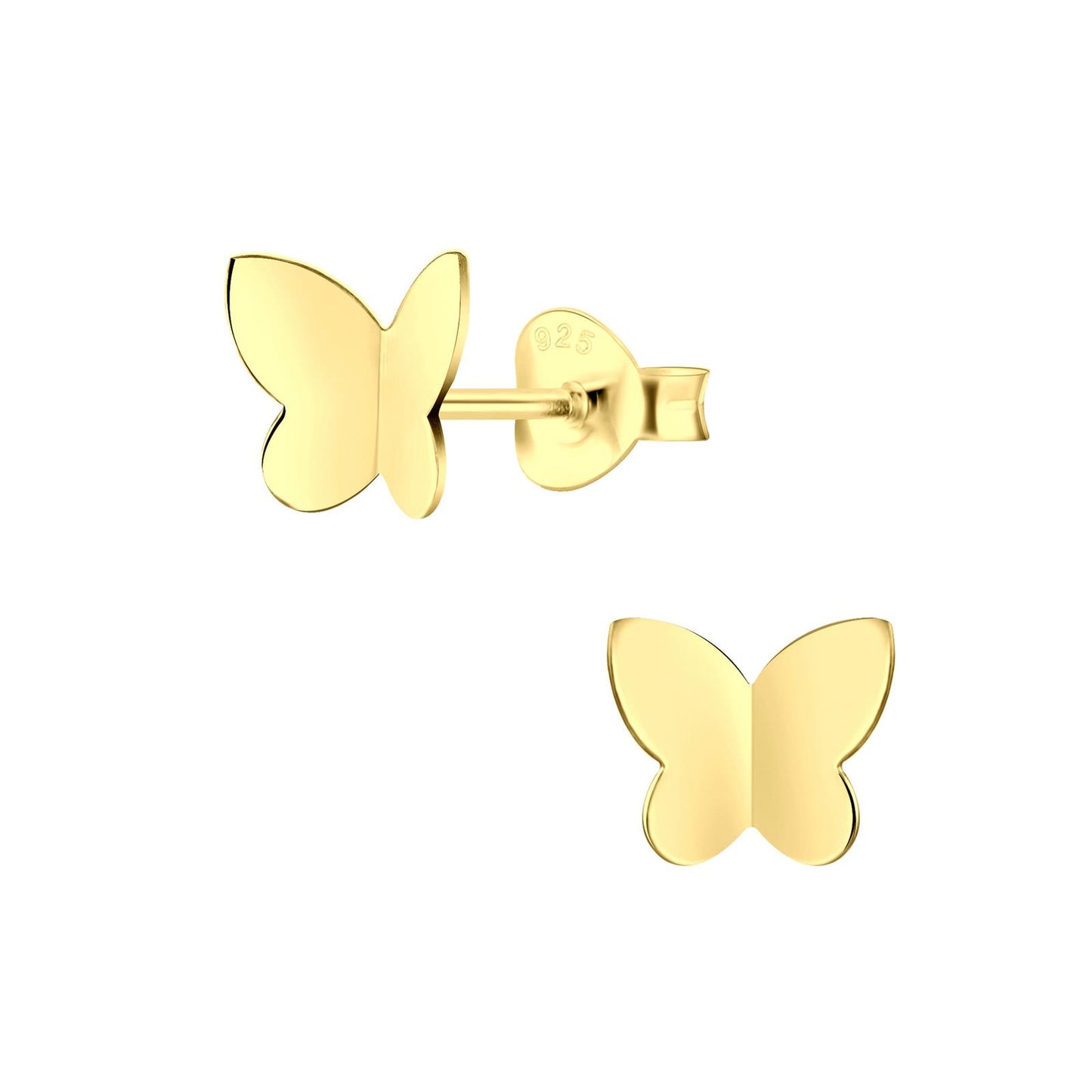 Mädchen Ohrringe Schmetterling aus 925 Silber