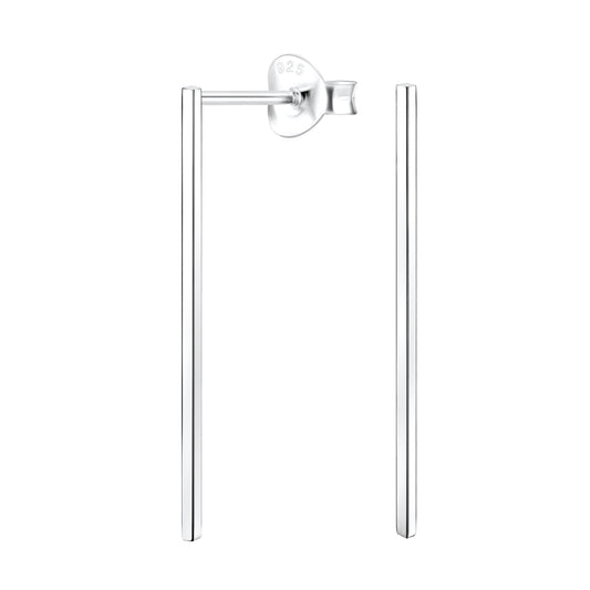 Kinder Ohrringe Stab aus 925 Silber