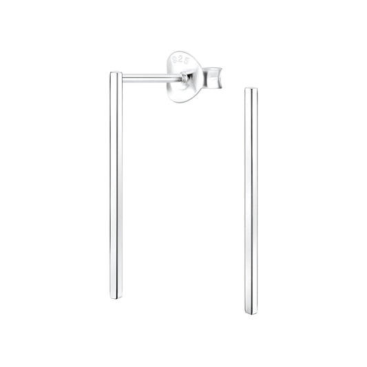 Kinder Ohrringe Stab aus 925 Silber