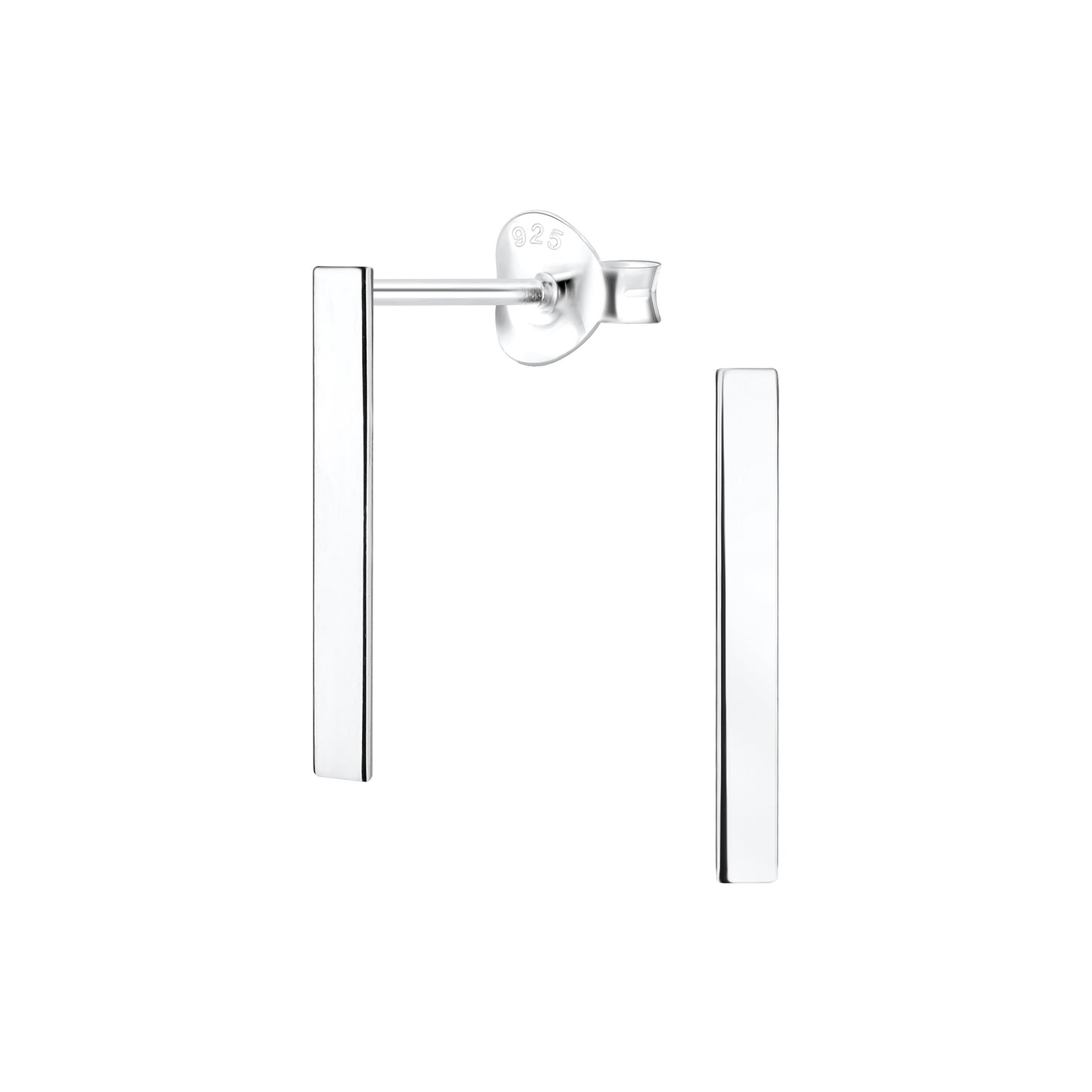 Kinder Ohrringe Stab aus 925 Silber