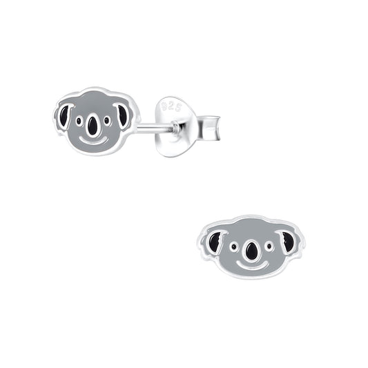 Kinder Ohrringe Koala aus 925 Silber