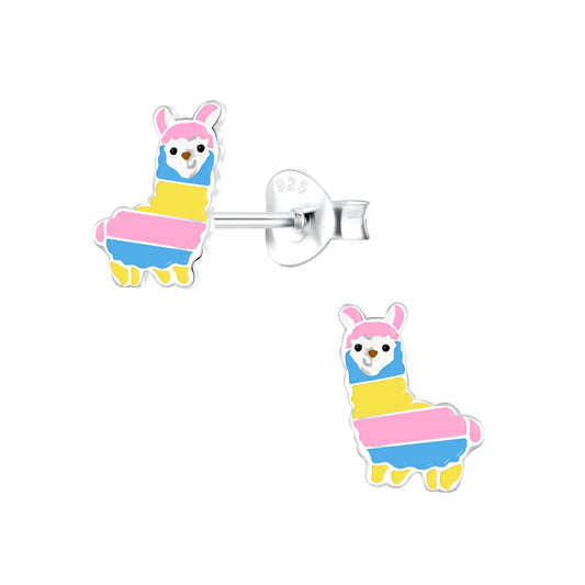 Kinder Ohrringe Alpaka aus 925 Silber