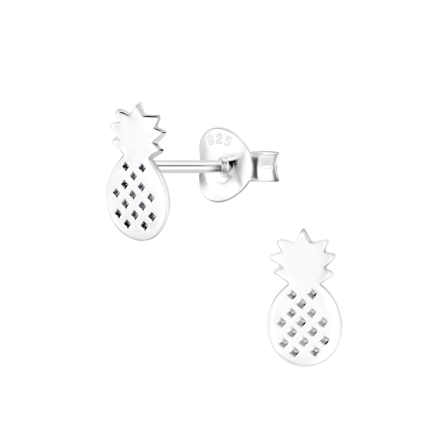 Kinder Ohrringe Ananas aus 925 Silber