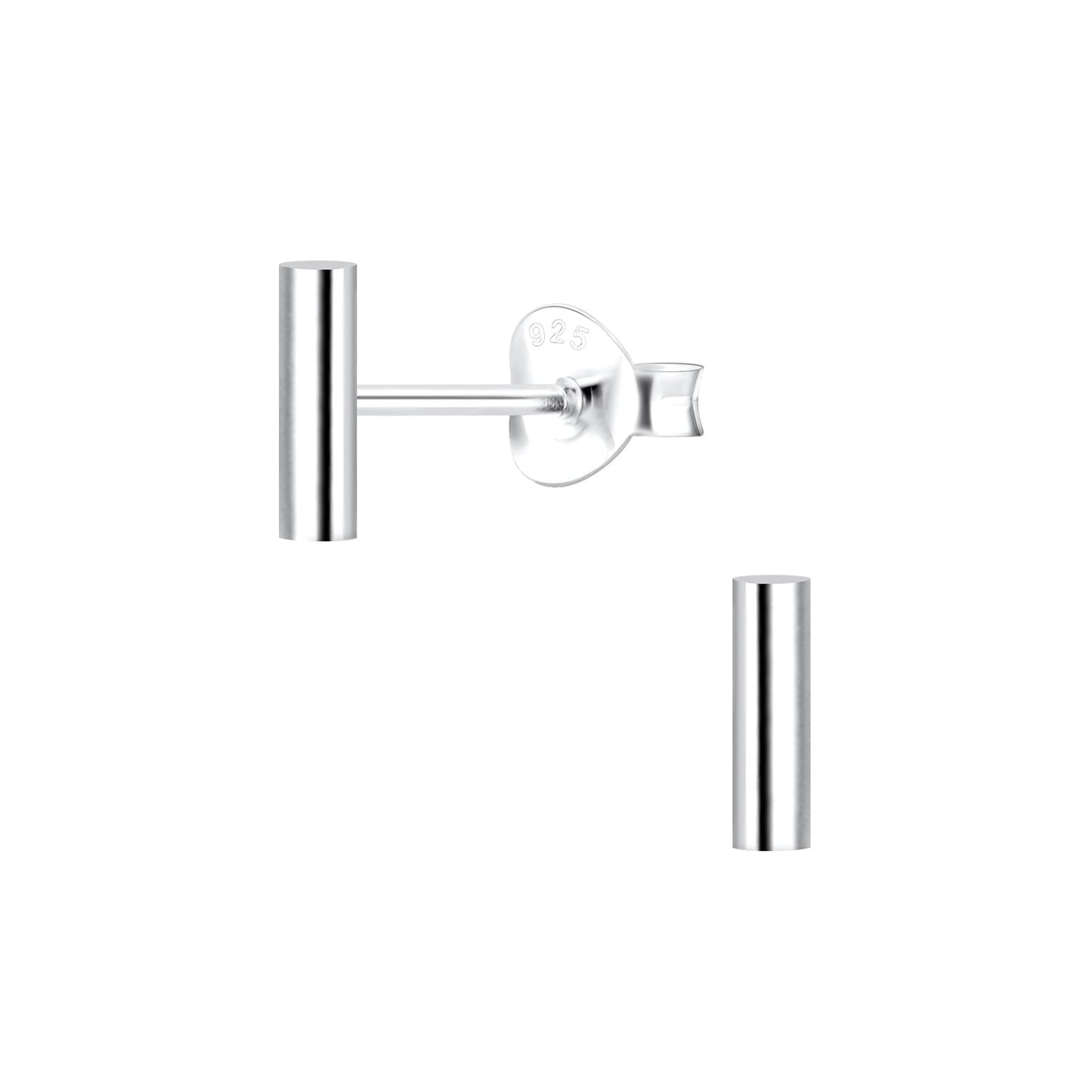 Kinder Ohrringe Stab aus 925 Silber