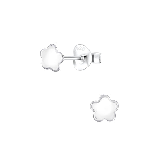 Mädchen Ohrringe Blumen aus 925 Silber