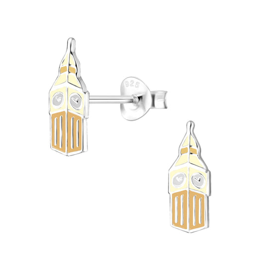 Kinder Ohrringe Bienen aus 925 Silber