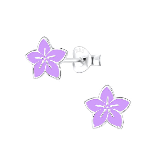 Mädchen Ohrringe Blumen aus 925 Silber
