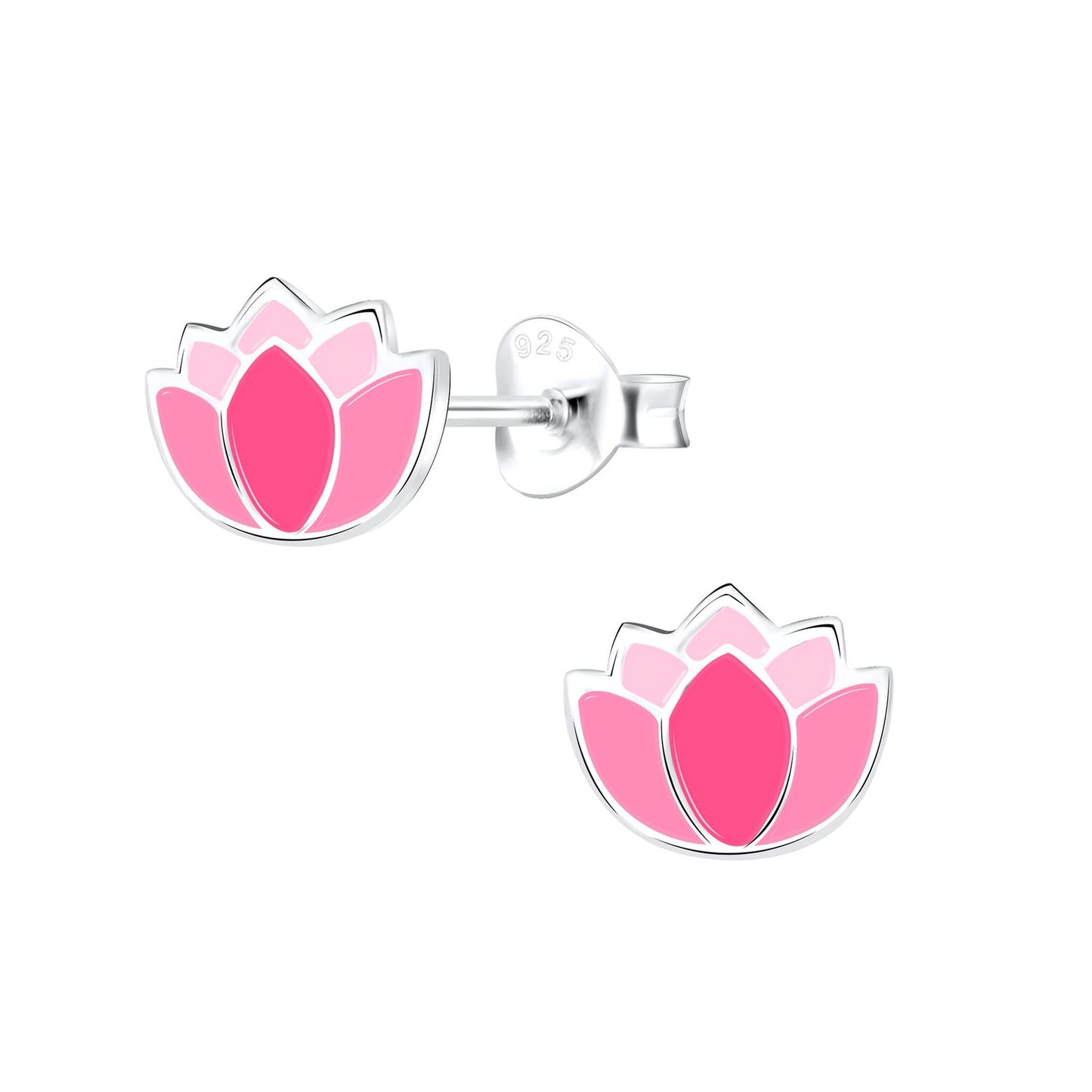 Mädchen Ohrringe Blumen aus 925 Silber