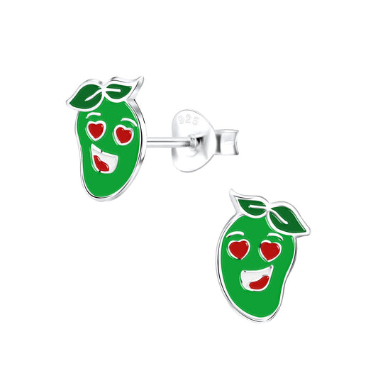 Kinder Ohrringe Mango aus 925 Silber