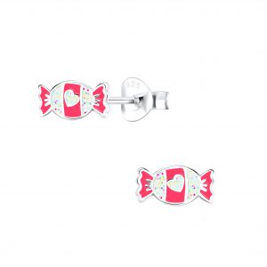Kinder Ohrringe Bonbon aus 925 Silber