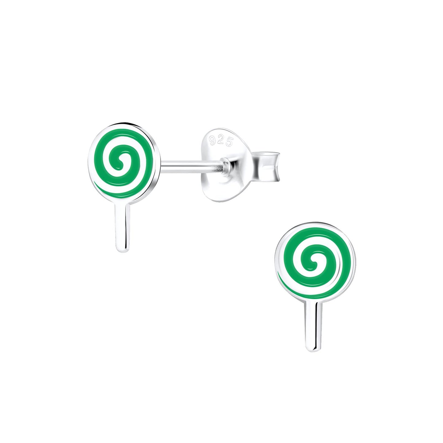 Kinder Ohrringe Lollipop aus 925 Silber