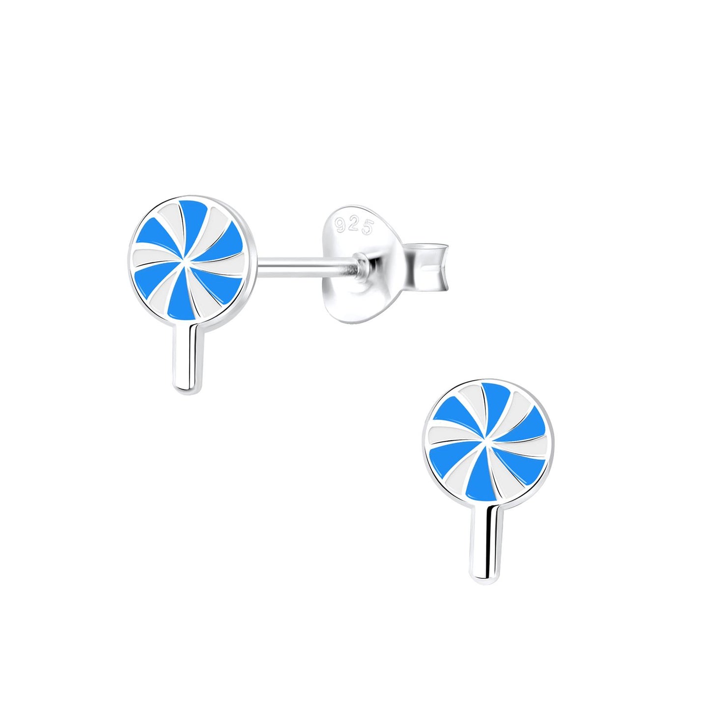 Kinder Ohrringe Lollipop aus 925 Silber