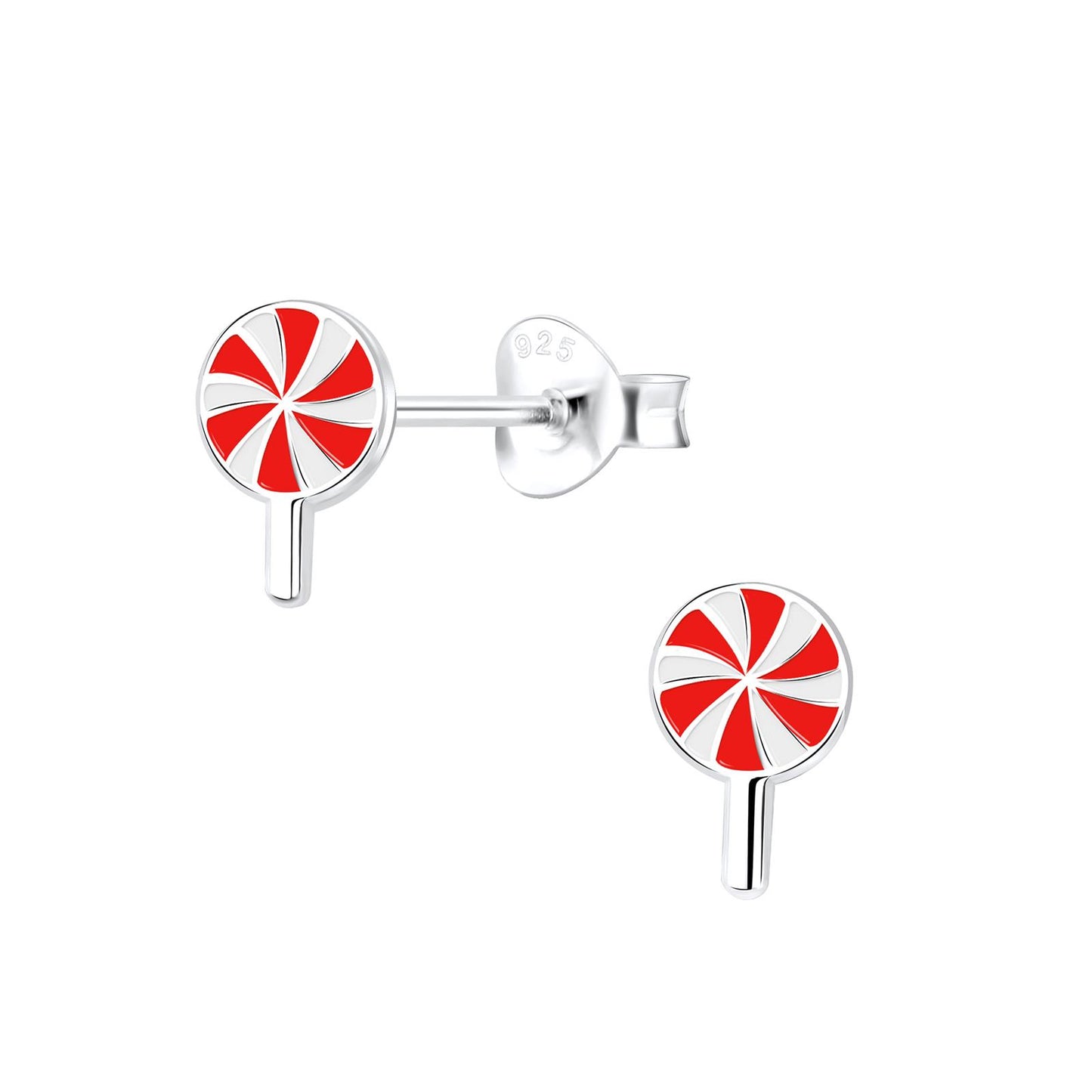 Kinder Ohrringe Lollipop aus 925 Silber