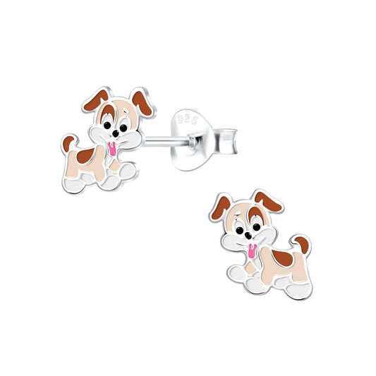 Kinder Ohrringe Hunde aus 925 Silber