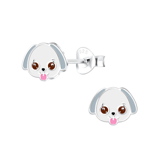 Kinder Ohrringe Hunde aus 925 Silber