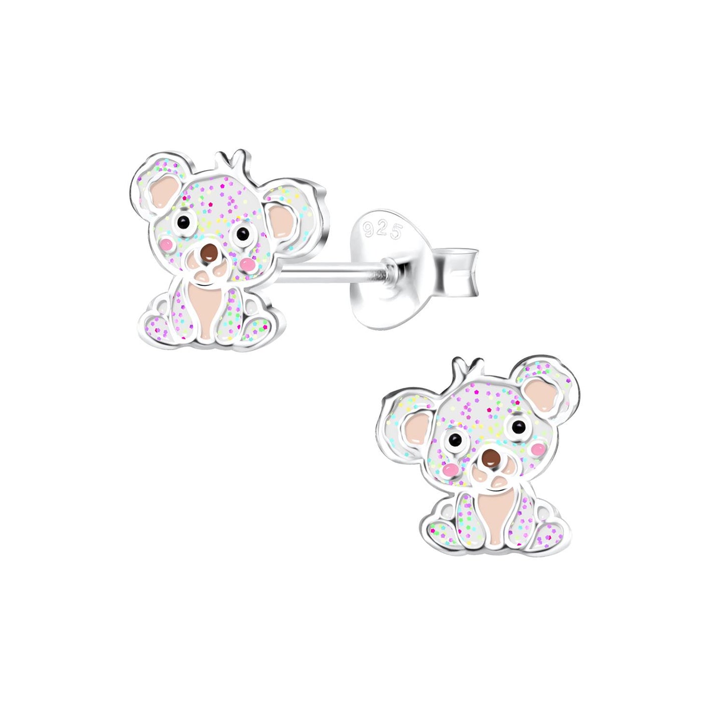 Kinder Ohrringe Koala aus 925 Silber