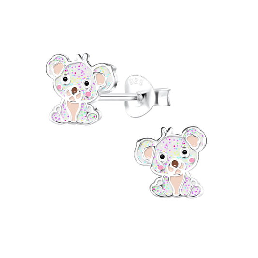 Kinder Ohrringe Koala aus 925 Silber
