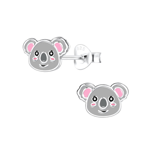 Kinder Ohrringe Koala aus 925 Silber